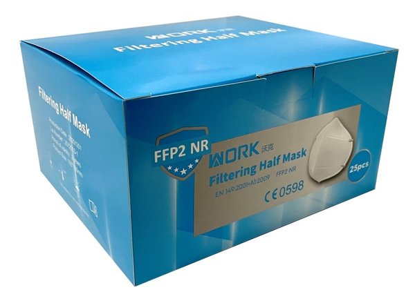 FFP2 Filtermaske ohne Ventil / VPE 25 Stück